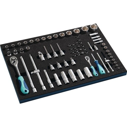 TECWERK Werkzeugmodul 71-tlg.3/3-Modul Steckschlü.TECWERK