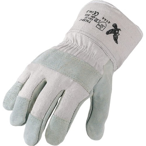 ASATEX Handschuhe Falke-C Gr.11 naturfarben Rindspaltleder EN 388 PSA II ASATEX