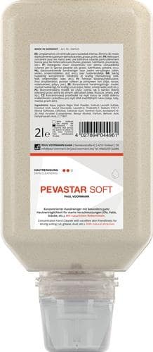 PAUL VOORMANN Handreinigung PEVASTAR SOFT 2l silikon- u.lösemittelfrei Softflasche