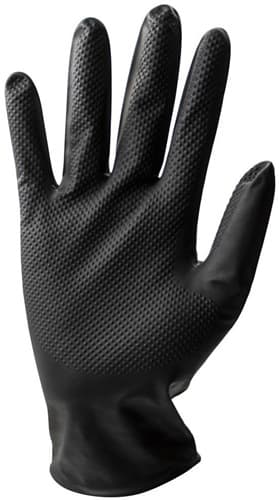 STRONGHAND Einw.-Handsch.Grip Schwarz Gr.10 schwarz Nitril 50 St./Box