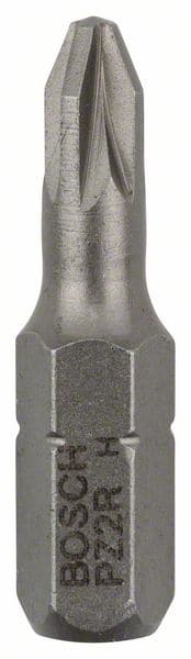 BOSCH Schrauberbit Extra-Hart Reduziert PZ2R, 25 mm, 25er-Pack