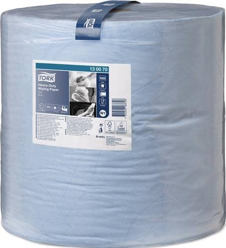 TORK Putztuch TORK 130070 L.ca.340 mxB.ca.369mm blau 2-lagig,geprägt Rl.TORK
