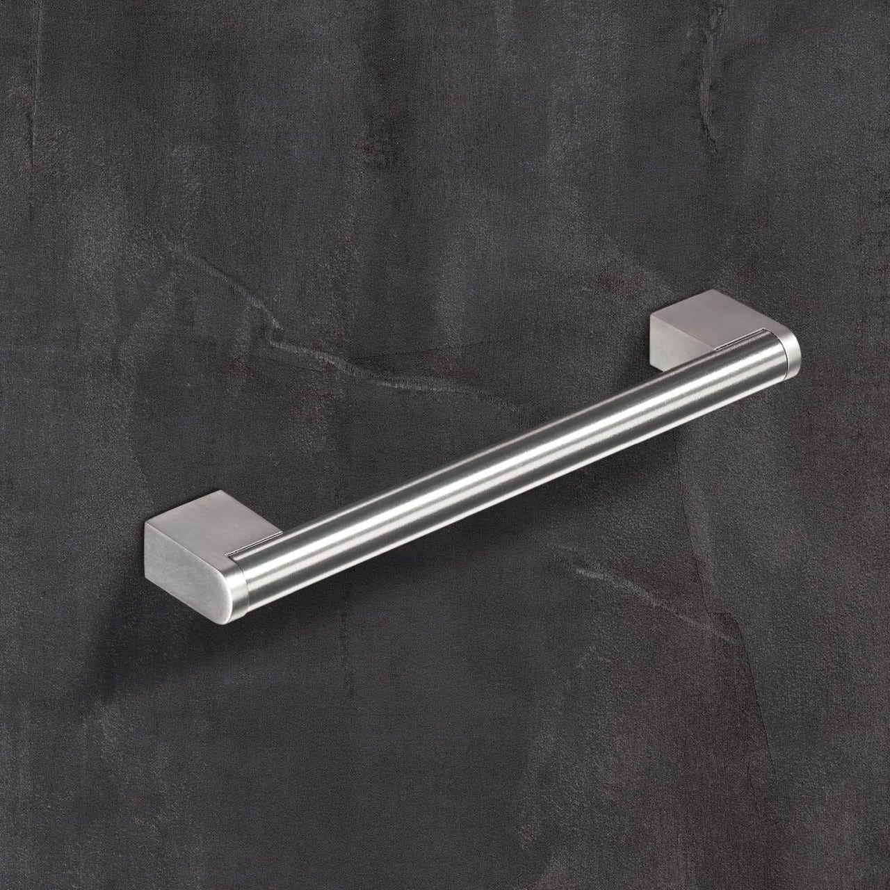 HETTICH Griff Brema, •–• 128, L 170 mm, B 14 mm, H 35 mm, Edelstahl Optik gebürstet, 9069890