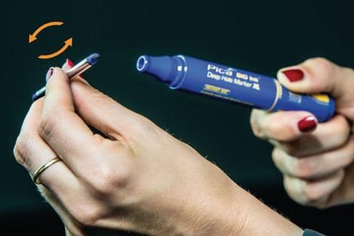 PICA Permanentmarker BIG INK SMART-USE-MARKER XL rot Strich-B.2-4mm Rundspitze