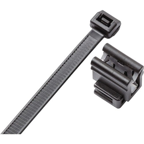 Nordwest Kabelbinder Solar L.200mm B.4,8mm PA 6.6 schwarz