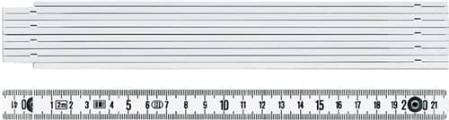 Gliedermaßstab mm/cm EG III Kunststoff weiß BMI
