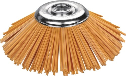 LESSMANN Rundbürste KBMK Bohr.25.4/12mm Drahtstärke 2,5mm PBT 8mm