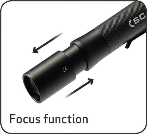 SCANGRIP LED-Taschenlampe FLASH 1000 R 1000 lm Li-Ion 250m SCANGRIP