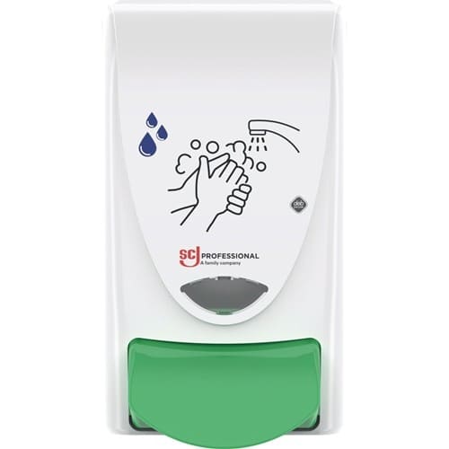 SC JOHNSON PROFESSIONAL Spender Hautreinigung Leicht DE H235xB132xT117ca.mm 1l weiß St.SC JOHNSON PROF