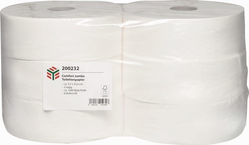 ELOS Toilettenpapier ELOclean Comfort Jumbo 2-lag.ELOS