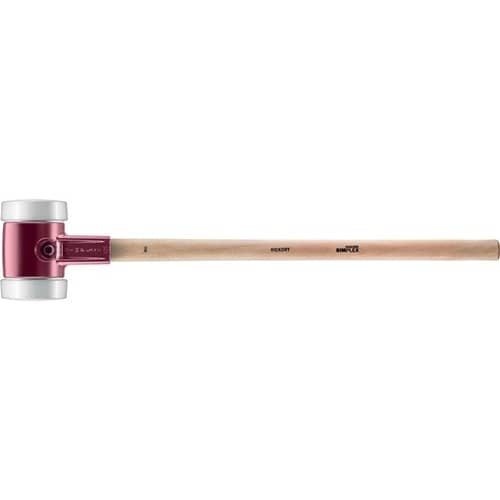 HALDER Vorschlaghammer SIMPLEX Kopf-D.140mm L.1045mm mittelh.Superplastik weiß