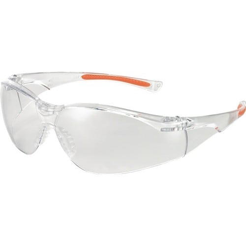 UNIVET Schutzbrille 513 EN 166,EN 170 FT K Bügel klar orange,Scheibe klar PC UNIVET