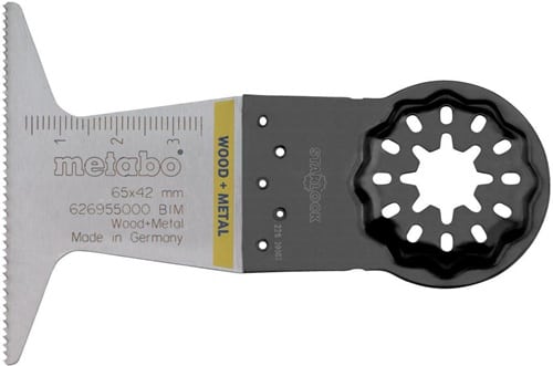 METABO Tauchsägeblatt Starlock L.35mm B.65mm BiM breit Zahnt. 1,3mm/20TPI 1 St. Metabo