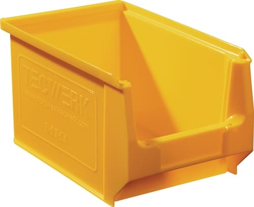 Sichtlagerkasten L230/200xB150xH130mm PE gelb TECWERK