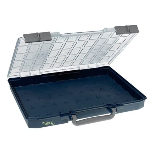 RAACO Sortimentskasten B.413xT.330xH.57mm o.Fächer Unterteil PP/Deckel a.PC