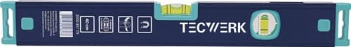 TECWERK Wasserwaage 40cm Alu.blau m.Magnet ± 0,5 mm/m TECWERK