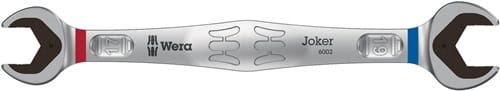 WERA Doppelmaulschlüssel 6002 Joker 17x19mm L.235mm ma verchr.WERA