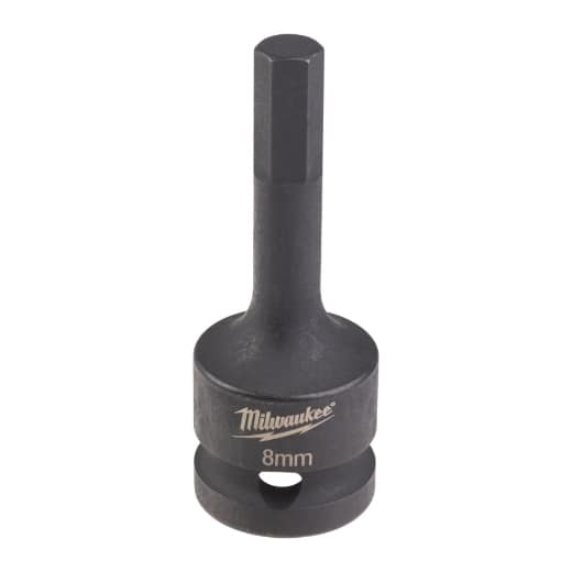 MILWAUKEE Hex 8 / 67 mm SHOCKWAVE Kraft-Biteinsatz 1/2"