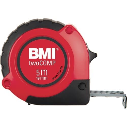 BMI Taschenrollbandmaß twoComp L.10m B.30mm mm/mm EG II ABS Automatic SB BMI
