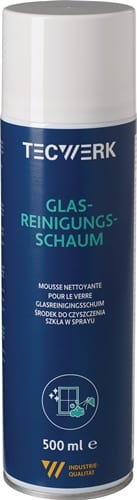 TECWERK Glasreinigungsschaum 500ml Spraydose TECWERK
