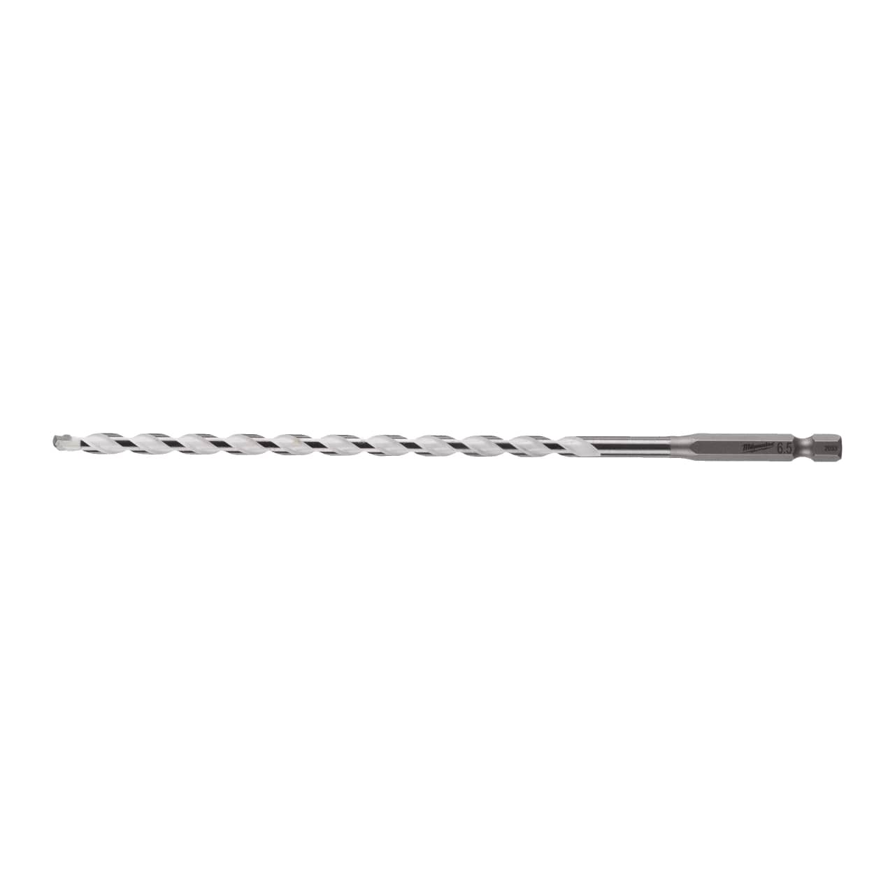 MILWAUKEE 6,5 x 200 mm SHOCKWAVE Multimaterial Bohrer 1/4" Hex