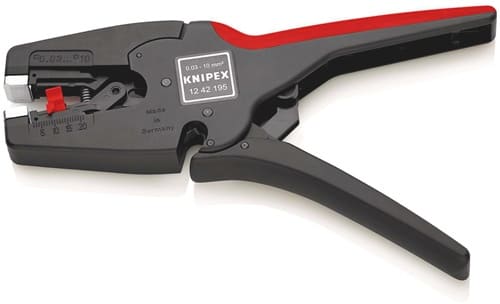 KNIPEX Automatikabisolierzange MultiStrip® 10 L.195mm 0,03-10 (AWG 32-7) mm² KNIPEX