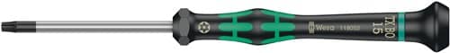 WERA Elektronik-Feinmechanik-Schraubendreher 2067 T-BO 15 Klingen-L.60mm WERA