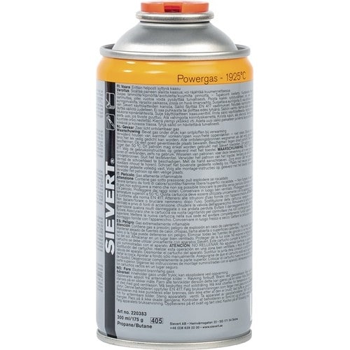 SIEVERT Schraubkartusche Powergas 2203 175g 300 ml 1925GradC SIEVERT