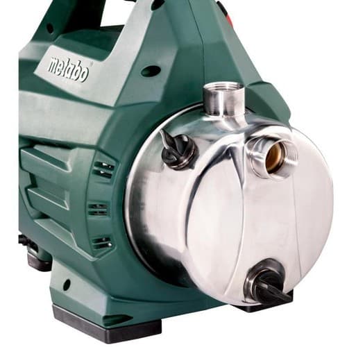 METABO Gartenpumpe P 4500 Inox 4500 l/h 48m 4,8bar 1300W VA 25,4mm (1Zoll) IG METABO