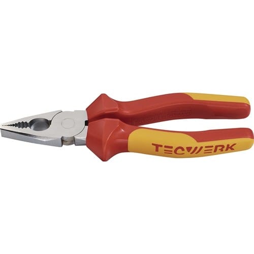 TECWERK Kombizange L.200mm Mehrkomp.-Hülle verchr.VDE TECWERK
