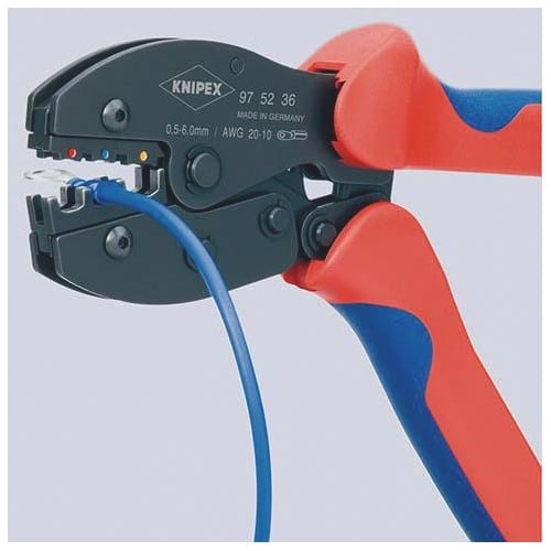 KNIPEX Crimpzange PreciForce® L.220mm 0,5- 6 (AWG 20-10) mm² 487g KNIPEX