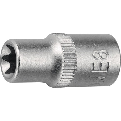 TECWERK Steckschlüsseleinsatz 1/4 Zoll E E7 L.25mm TECWERK