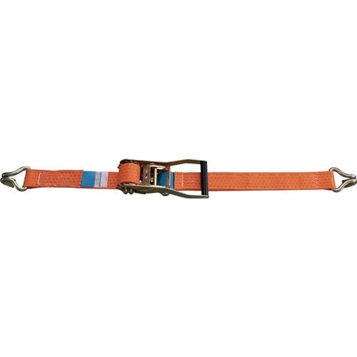 DOLEZYCH Zurrgurt DIN EN 12195-2 L.6m B.50mm m.Ratsche+Spitzh.LC U 5000 daN DOLEZYCH