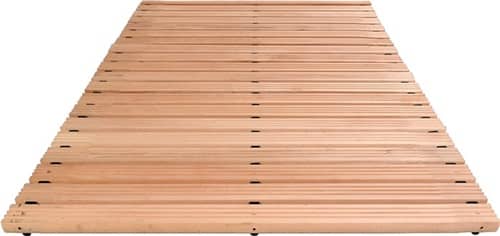 MILTEX Holzlaufrost B1000xS35mm Buche natur Stand.Preis p.lfd.m