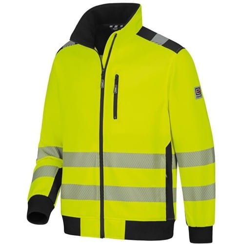 ELYSEE Warnschutz-Sweatjacke DEMINO Gr.M gelb/schwarz ELYSEE
