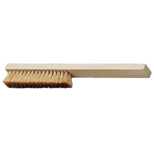 TECWERK Feinkratzbürste L.220mm 0,15mm MS 4-reihig TECWERK
