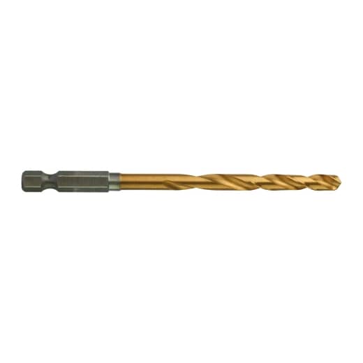 MILWAUKEE 5,5 x 104 mm SHOCKWAVE Metallbohrer HSS-G RED HEX Titan 1/4"