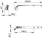 WINKHAUS Schere SH1.T.A.18-9-12, Stahl,
