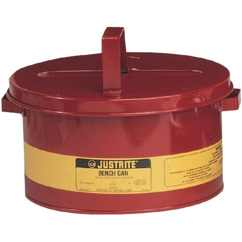 JUSTRITE Tränkbehälter 8,0l Stahlbl.D292xH149mm JUSTRITE