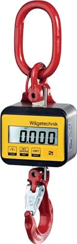 COLUMBUS Kranwaage Messber.0-5 t Ziffernschritt 1kg m.Digitalanzeige u.Funkübertragung