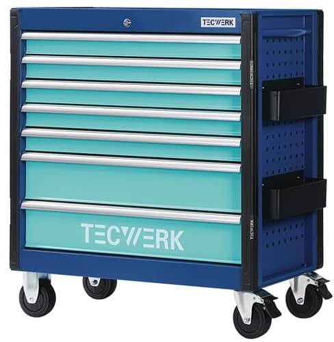 TECWERK Wkz.wagen PLUS XL 2.0 B960xT465xH1020mm 500kg 7 Schubl.Stahlbl.TECWERK