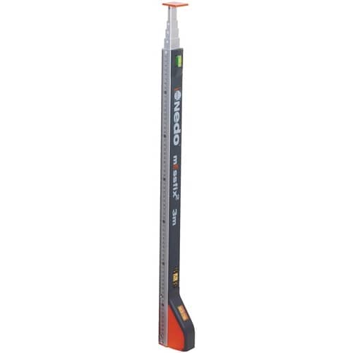 NEDO Teleskopmaßstab mEssfix 2 Messber.0,70-3,00m L.0,7m 1,3kg NEDO