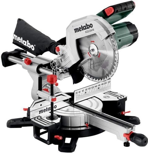 METABO Kapp- u.Gehrungssäge KGS 254 M, 305x92mm 1450 W 4500min-¹ 254 X 30mm METABO