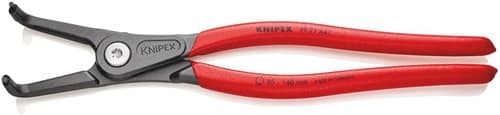 KNIPEX Außensicherungsringzange A 41 f.Wellen D.85-140mm 90Grad gew.L.305mm KNIPEX