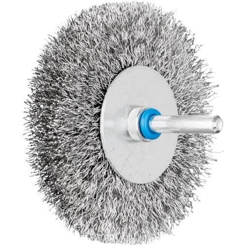 PFERD TOOLS Rundbürste RBU 8015/6 INOX 0,30 D.80mm 6mm Drahtstärke 0,3mm VA 15mm 12000min-¹