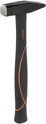 PICARD Schlosserhammer BlackTec® 600g L.327mm Stiel-L.327mm 3K-Kunststoff-Stiel PICARD
