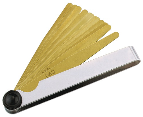 TECWERK Fühlerlehre Blatt-St.0,05-1,0mm STA L.100mm Bl.20 St.TECWERK