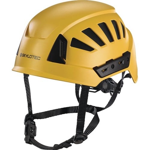 SKYLOTEC Kletterhelm INCEPTOR GRX-MTN gelb Polycarbonat/Acrylnitril-Butadien-Styrol