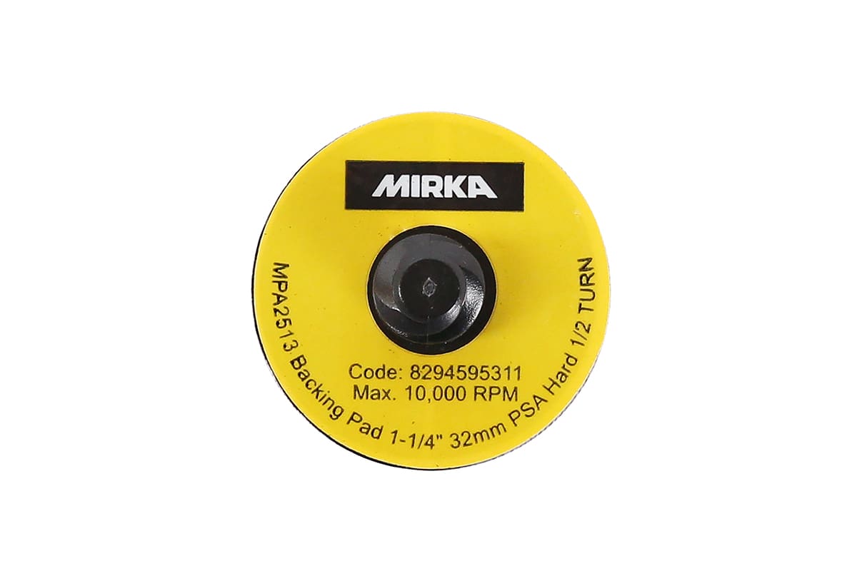 MIRKA Schleifteller Quick Lock 32mm PSA Hart, 10/Pack