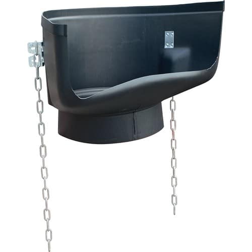 MÜBA Schuttrohrtrichter 6kg PE kurz D.oben=528mm 412mm MÜBA